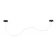 MATTE BLACK MAGNETIC NEON LUMINAIRE 48V DC 40W 3000K 3000LM 360° RA90 Φ22*2000ΜΜ