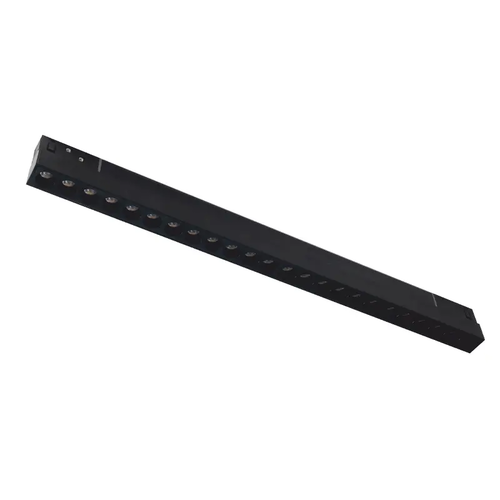 МАТОВО ЧЕРЕН МАГНИТЕН ЛИНЕЕН 48V DC 24W 4000K 2200LM 36° OSRAM RA90 L436MM