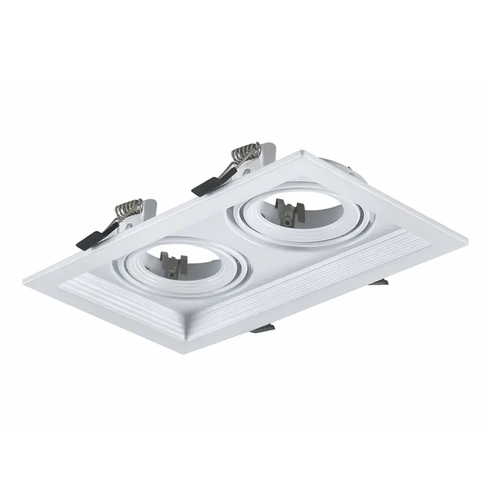 БЯЛ ПРОЖЕКТОР 2xGU10 130x225