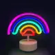 ^ДЪГА,66 NEON LED LIGHTS WITH BATTERY (3xAA)/USB, RGB, IP20, 23x10x19.5cm