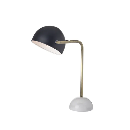 НАСТОЛНА ЛАМПА 1XE27 МЕТАЛ+МРАМОР  35Χ23ΧΗ48CM OCEANUS