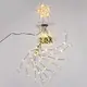 190 LED СВЕТЛИНИ ОКТОПОД СЪС ЗВЕЗДА, WW, USB ДИСТАНЦИОННО 8 ПРОГРАМИ, 10 РЕДА IP44, 10*180см, 5 м  КАБЕЛ