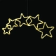 ПЛАСТМАСА 5 ЗВЕЗДИ 47 LED КРУШКИ WW BAHT. (3XAA)/USB, IP20, 54*0.5*25