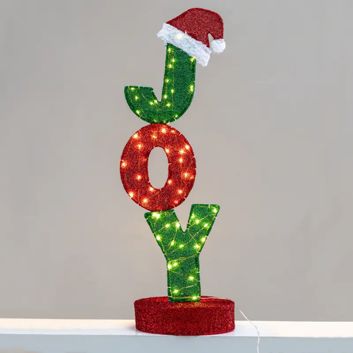 ^3D TINSEL JOY 60 ЛЕД WW 100cm IP44 5m ОЛОВЕН КАБЕЛ^