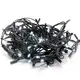^ 100 FLASH LED RUBBER CABLE CW STRING LIGHTS CONTECT.  (MAX 20), 10CM DIST., 10M,IP44, 1.5 LEAD CABLE