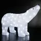 АКРИЛНА ГЛАВА НАГОРЕ МЕЧКА 120 LED CW IP44 55 * 17,5 * 37,5 см 30 см ОЛОВЕН КАБЕЛ