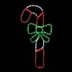 CANDY CANE 120 LED MOTIF 5m 2-ТЕЛЕНО ВЪЖЕ СВЕТЛИНА МНОГОЦВЕТЕН СТАБИЛЕН IP65 45 * 90 см 1,5 м ОЛОВО ТЕЛ