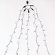^ 175 LED OCTOPUS LIGHTS 5 STRINGS x 35 LAMPS CW ADAPTOR 31VDC IP44 5*350cm & 3m GREEN CABLE