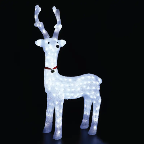 АКРИЛНИ СТОЯЩИ ЕЛЕНИ С ПАНДЕЛКА 80 LED CW IP44 52 * 36 * 100m 30cm LEAD КАБЕЛ