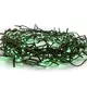 ^ 300 LED STRING LIGHTS (PER 5cm), GREEN, ADAPTOR (31VDC) & 8 FUNCTIONS,IP44, 15m, GREEN CABLE