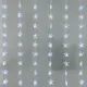 ^ 48LED ЗАВЕСА СВЕТЛИНИ ЗВЕЗДИ СТУДЕНО БЯЛ АДАПТЕР VDC &8 ФУНКЦИИ IP44 5M ЗЕЛЕН КАБЕЛ