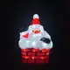 АКРИЛЕН КОМИН SANTA 50 LED CW IP44 23,5 * 23,5 * 35cm 30cm LEAD КАБЕЛ