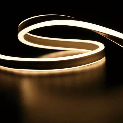 100LED/M LED NEON ROPE LIGHT WARM WHITE STEADY DOUBLE SIDE 50m IP44 1.5m CABLE WITH 3 SETS PLUG,CONNECTORS AND END CAPS