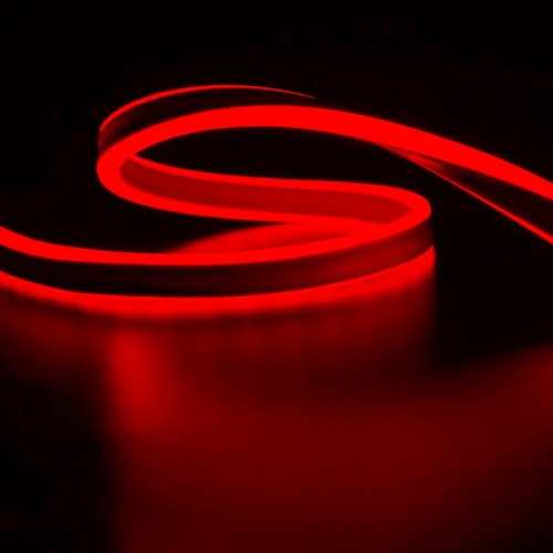 100LED/M LED NEON ROPE LIGHT RED STEADY DOUBLE SIDE 50m IP44 1.5m CABLE WITH 3 SETS PLUG,CONNECTORS AND END CAPS