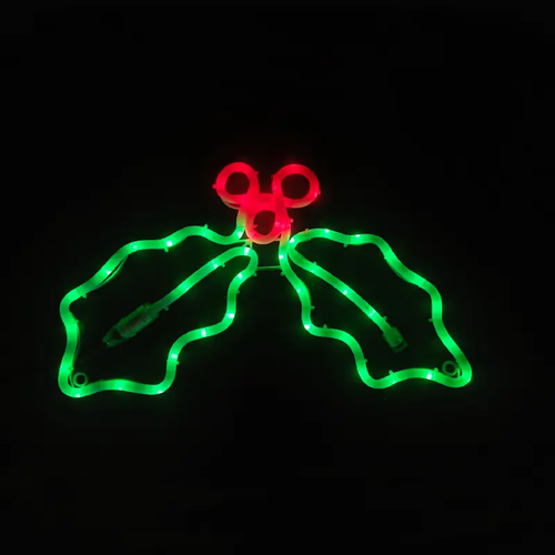 ИМЕЛ 60 LED МОТИВ 2,5 м 2-ТЕЛЕНО ВЪЖЕ СВЕТЛИНА, ЧЕРВЕНО ЗЕЛЕНО СТАБИЛНО IP65 45 * 32 см 1,5 м ОЛОВО ТЕЛ