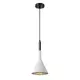 PENDANT 1XE14 CEMENT+BLACK WOOD Φ17,5ΧΗ120CM EVEREST