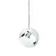 PENDANT 1XE27 METAL CHROME Φ20CM HOSTA