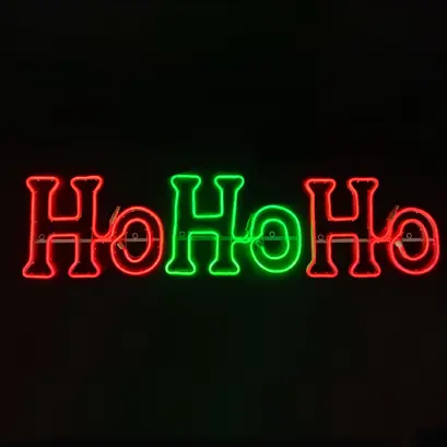 HOHOHO 750 ДВОЙНА НЕОНОВА LED ВЪЖЕНА СВЕТЛИНА 7,5 м ЗЕЛЕНА & ЧЕРВЕНА СВЕТКАВИЦА IP65 133 * 30 см 1,5 м ОЛОВЕН КАБЕЛ