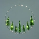 ВЕНЕЦ ДЪРВЕТА 50 LED ДЕКОРАТИВНИ ВИСЯЩИ WW BATT 3ΧΑΑ (НЕ ВКЛ) IP20 DIAM: 40cm 30cm LEAD КАБЕЛ