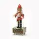 ^NUTCRACKER KING WITH DRUM AND MUSIC BOX H32cm^