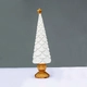 DECORATIVE RESIN XMAS TREE WHITE 56cm