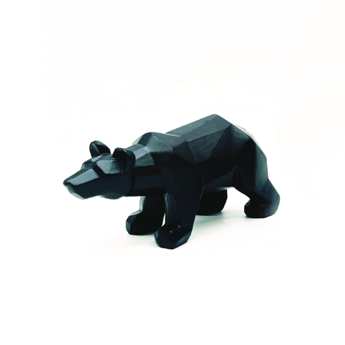 ДЕКОРАТИВНА СМОЛА BEAR BLACK 10см