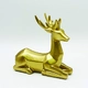 ДЕКОРАТИВНА СМОЛА REINDEER GOLD 15см
