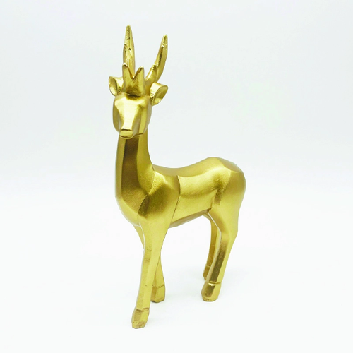 ДЕКОРАТИВНА СМОЛА REINDEER GOLD 25см