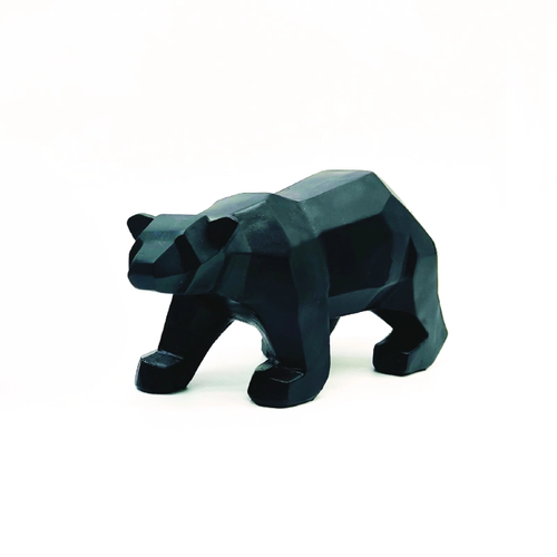 ДЕКОРАТИВНА СМОЛА BEAR BLACK 11см