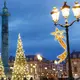 ПАДАЩА ЗВЕЗДА С ПАНДЕЛКА 372 LED УЛИЦА ПОЛЮС МОТИВ 8 м 2-ТЕЛЕНО ВЪЖЕ СВЕТЛИНА 9,6 м НИЗ СВЕТЛИНИ WW &CW СТАБИЛНО IP65 60x150cm 1.5m ОЛОВО КАБЕЛ - изображение 2
