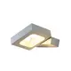 ОСВЕТИТЕЛНО ТЯЛО ЛЕД 6W 3000K СИВ АЛУМИН 14,5X13X3CM CYCLOP