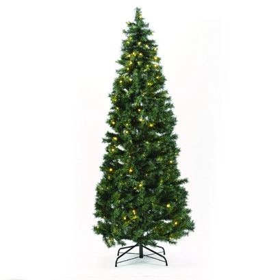 LAILIAS КОЛЕДА ИЗСКАЧАТ ЗЕЛЕНО ДЪРВО 200 LED WW STEADY H210cm DIAM 76cm 2m LEAD КАБЕЛ