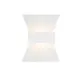 WALL MOUNTED LED 6W 3000K ALUMINUM WHITE 20Χ16Χ7CM ELEGANT