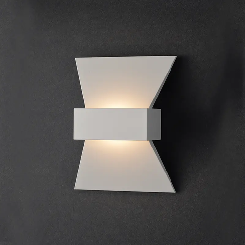 WALL MOUNTED LED 6W 3000K ALUMINUM WHITE 20Χ16Χ7CM ELEGANT - изображение 2