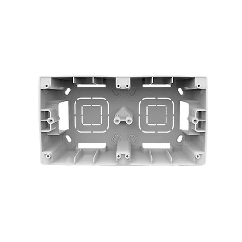 PRIME 2-ГРУПОВА КУТИЯ ЗА ПОВЪРХНОСТЕН МОНТАЖ IP20 БЯЛА