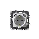 PRIME ШУКО КОНТАКТ СЪС ЗАЩИТНИ КАПАЧЕТА 1x2P+E 16A 250VAC И 2 USB 5VDC 3.1A IP20 БЯЛ