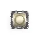 PRIME ДИМЕР 1 ПОСОКА 1P TRIAC 300VA 250VAC IP20 МАТОВО ШАМПАНСКО