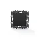 PRIME 1 GANG 1 WAY SWITCH SCREWLESS 1P 10AX 250VAC IP20 MATT ANTHRACITE