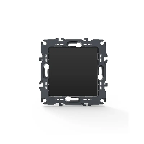 PRIME 1 GANG 1 WAY SWITCH SCREWLESS 1P 10AX 250VAC IP20 MATT ANTHRACITE