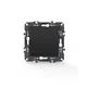 PRIME 1 GANG 2 WAY SWITCH SCREWLESS 1P 10AX 250VAC IP20 MATT ANTHRACITE