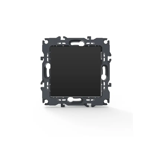 PRIME 1 GANG 2 WAY SWITCH SCREWLESS 1P 10AX 250VAC IP20 MATT ANTHRACITE