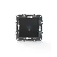 PRIME 1 GANG PUSH BUTTON & LED LAMP SCREWLESS 1P 10A 250VAC IP20 MATT ANTHRACITE
