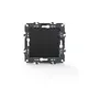 PRIME 1 GANG PUSH BUTTON SWITCH SCREWLESS 1P 10AX 250VAC IP20 MATT ANTHRACITE