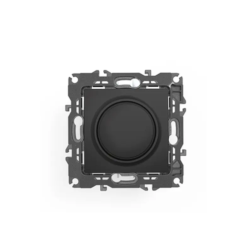 PRIME ДИМЕР 1 ПОСОКА 1P TRIAC 300VA 250VAC IP20 МАТОВ АНТРАЦИТ