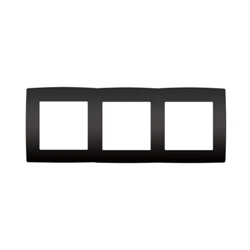 PRIME 3 GANG FRAME IP20 MATT ANTHRACITE
