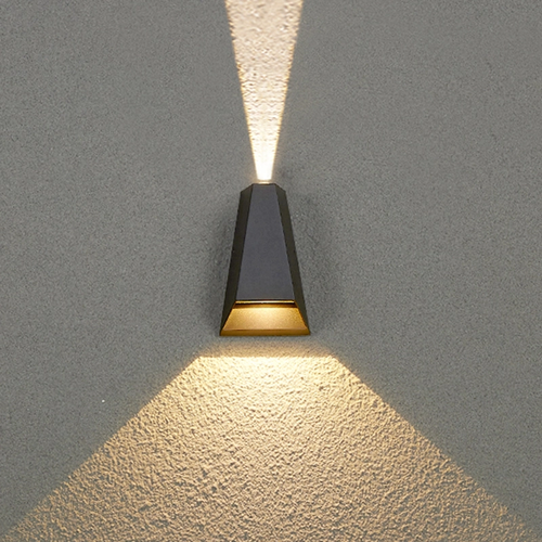 LED COB АПЛИК 6W 425LM 30° И 120° 230VAC 3.000K ТЪМНО СИВ CRI80 IP54 30.000HRS - изображение 2