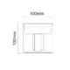 LED COB WALL LUMINAIRE 6W 435LM 0-120° 230VAC 3.000K DARK GREY CRI80 IP54 30.000HRS - изображение 2