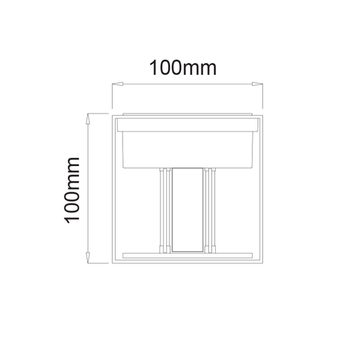 LED COB WALL LUMINAIRE 6W 435LM 0-120° 230VAC 3.000K DARK GREY CRI80 IP54 30.000HRS - изображение 2