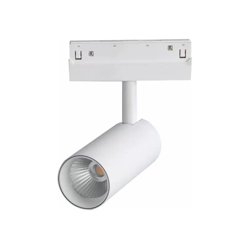 МАТОВО БЯЛ МАГНИТЕН ПРОЖЕКТОР 48V DC 7W 4000K 600LM 36° OSRAM RA90 Φ50*90MM