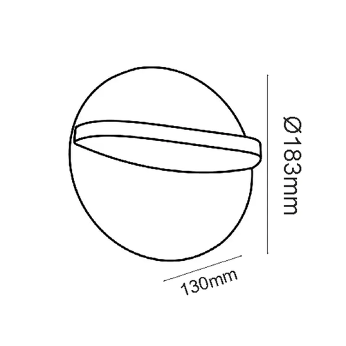 ^LED SMD СТЕННО ОСВЕТИТЕЛНО ТЯЛО 16W 790LM 120° 230V AC 3.000K ТЪМНО СИВО CRI80 IP65 30.000HRS - изображение 3